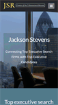 Mobile Screenshot of jacksonstevensresumes.com