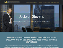 Tablet Screenshot of jacksonstevensresumes.com